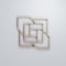 Ekena Millwork Extra Small Loveland Decorative Fretwork Wood Wall Panels, Alder, 7 3/8"W x 7 3/8"H x 3/8"T WALW08X08X0375LLDAL - alternate 2